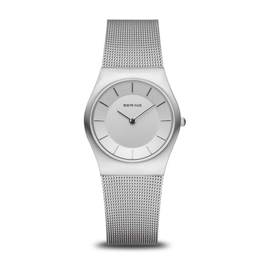 Bering Classic Stainless Steel Mesh Watch