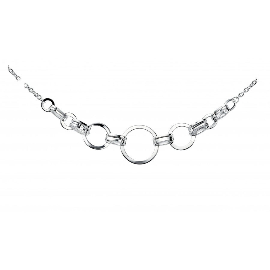 Fiorelli Sterling Silver Open Circles Bracelet
