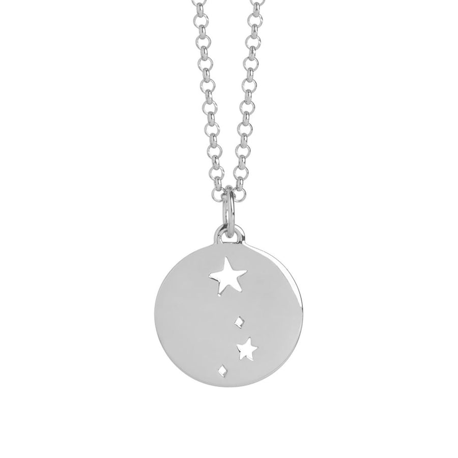 MURU Sterling Silver 'Aries' Constellation Pendant