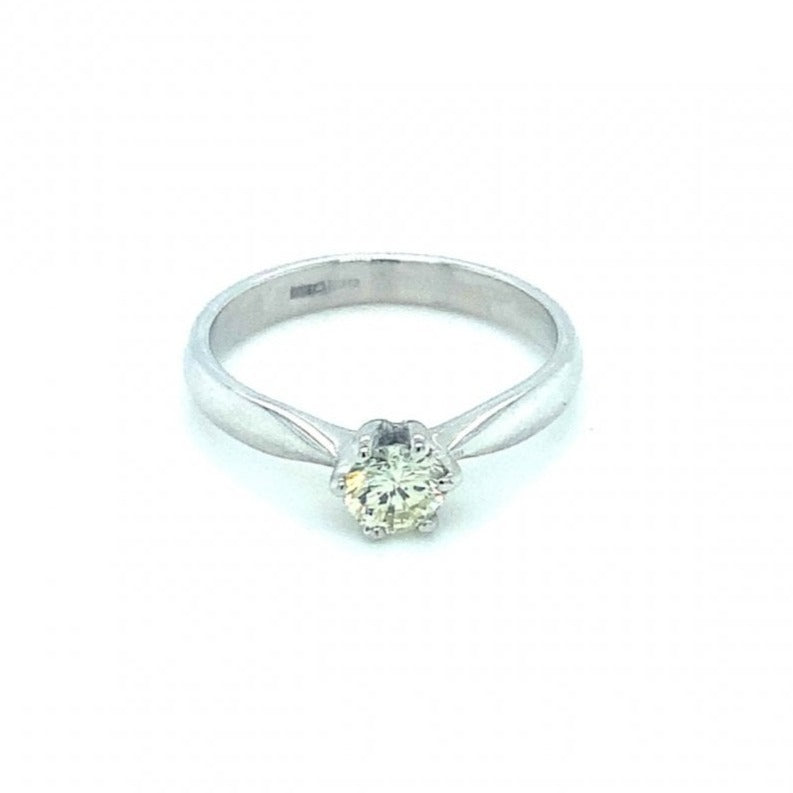 9ct White Gold 0.30ct Diamond Solitaire Ring