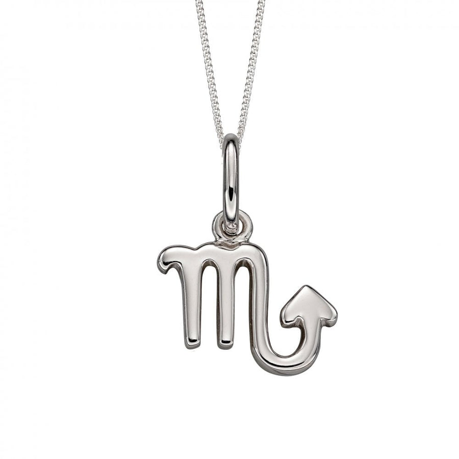 Sterling Silver Scorpio Zodiac Necklace