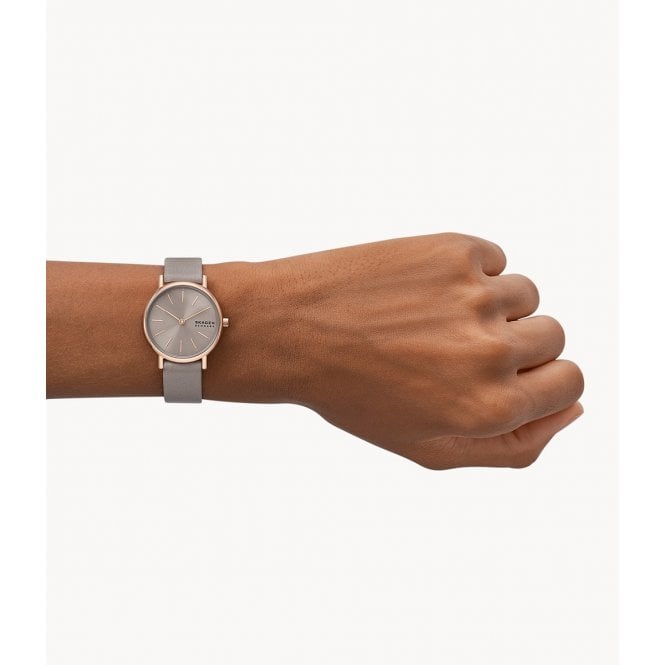 Skagen Ladies Sand Eco-Friendly Leather Watch