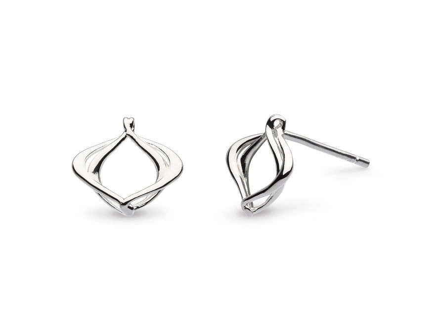 Kit Heath Sterling Silver Alicia Small Stud Earrings