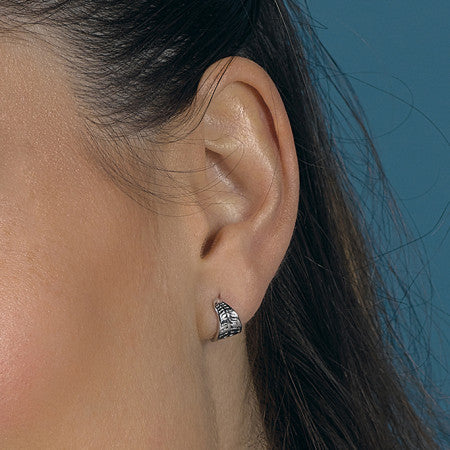 Kit Heath Sterling Silver Eden Wrap Leaf Studs