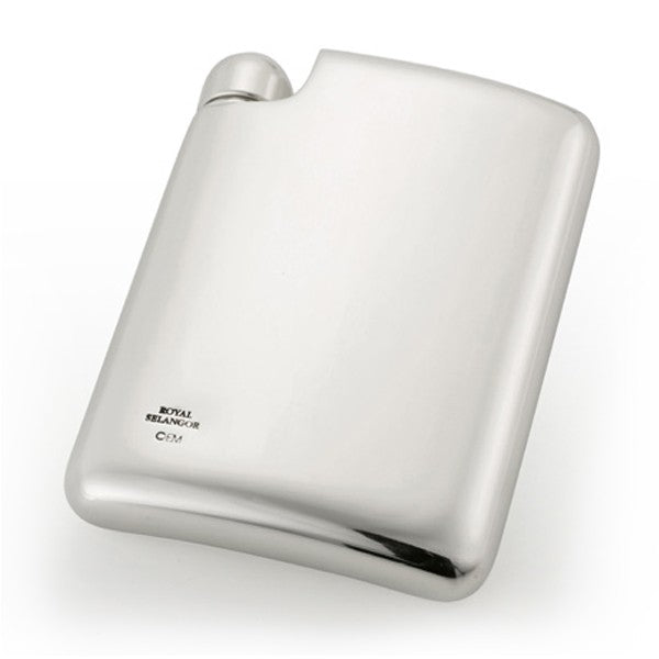 Royal Selangor Modern 'Eric Magnussun' Pewter Hip Flask