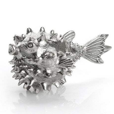 Royal Selangor Pewter Puffer Fish Wine Aerator