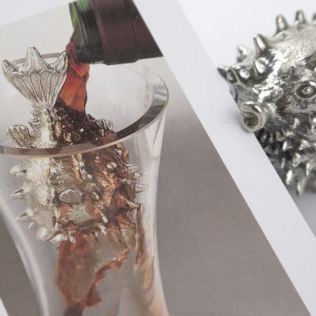 Royal Selangor Pewter Puffer Fish Wine Aerator