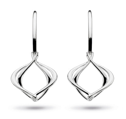 Kit Heath Sterling Silver Small Alicia Drop Earrings