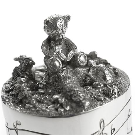 Royal Selangor Pewter Traditional Teddy Musical Carousel