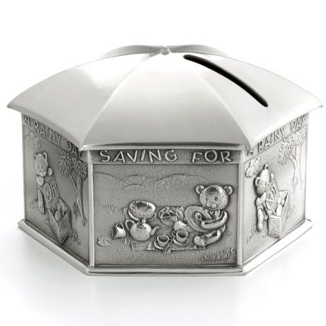 Royal Selangor Pewter Rainy Day Coin Box