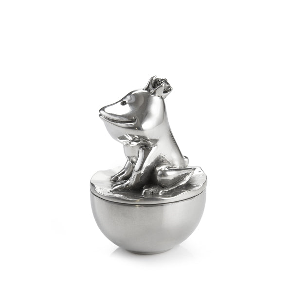 Royal Selangor Pewter 'Frog King' Toothbox