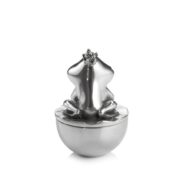 Royal Selangor Pewter 'Frog King' Toothbox