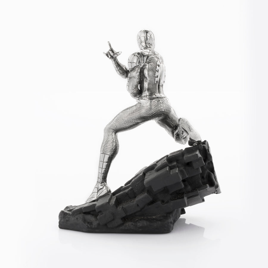 Royal Selangor Pewter Marvel Spiderman Webslinger Model