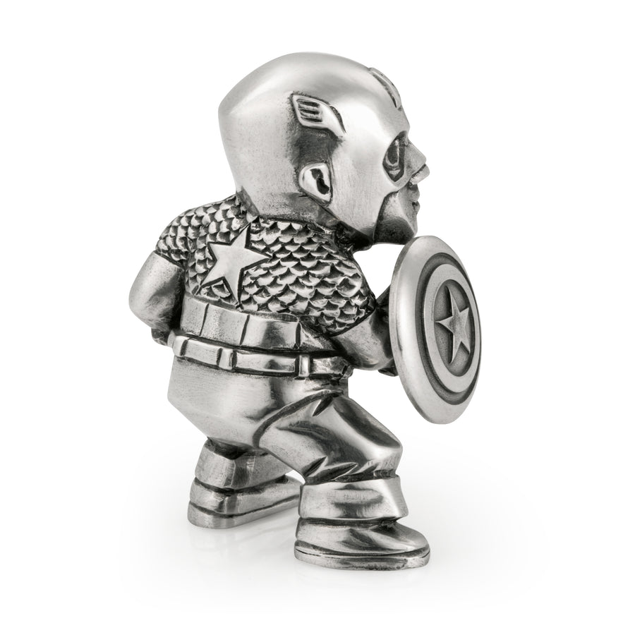 Royal Selangor Pewter Marvel 'Captain America' Mini Figurine