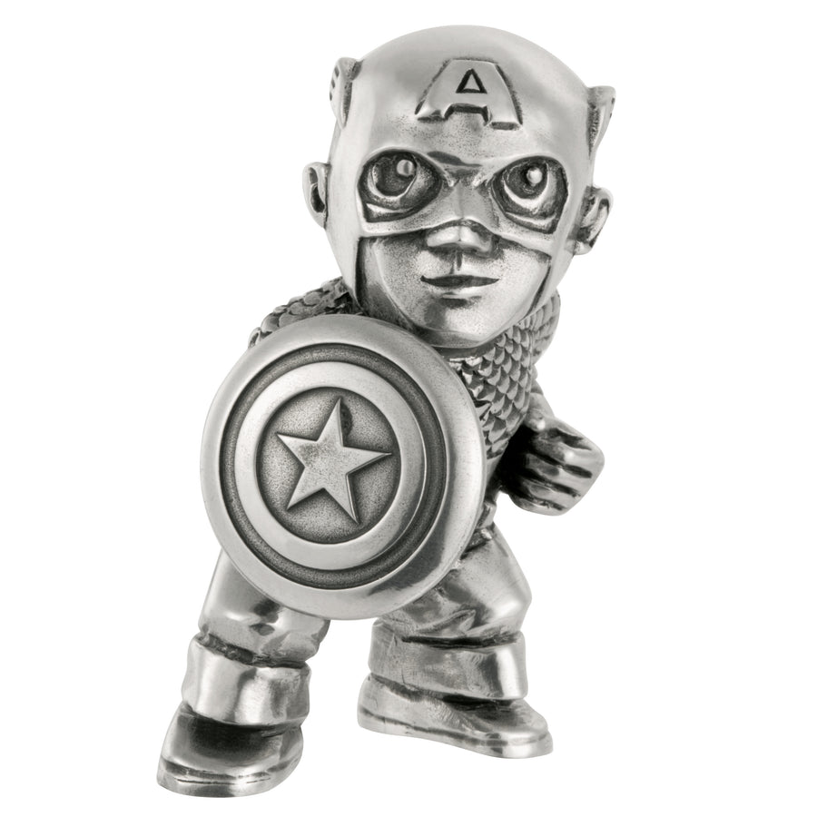 Royal Selangor Pewter Marvel 'Captain America' Mini Figurine