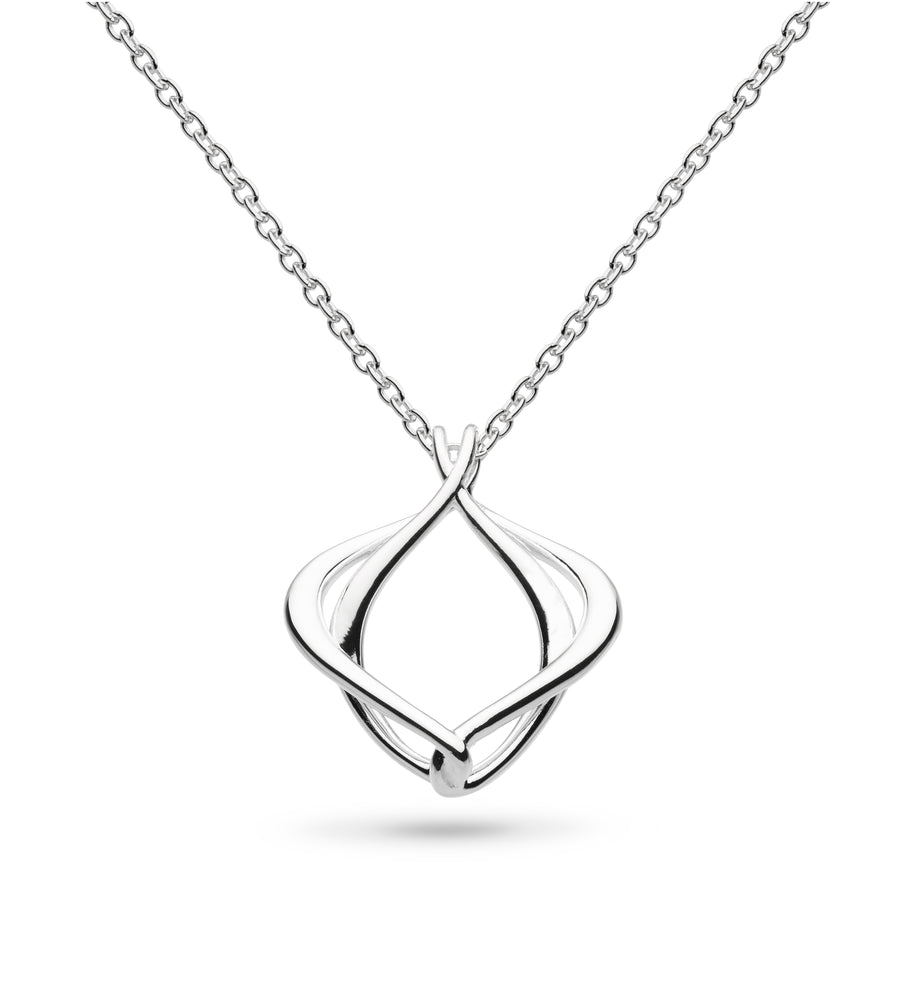 Kit Heath Sterling Silver Small Alicia Pendant and Chain