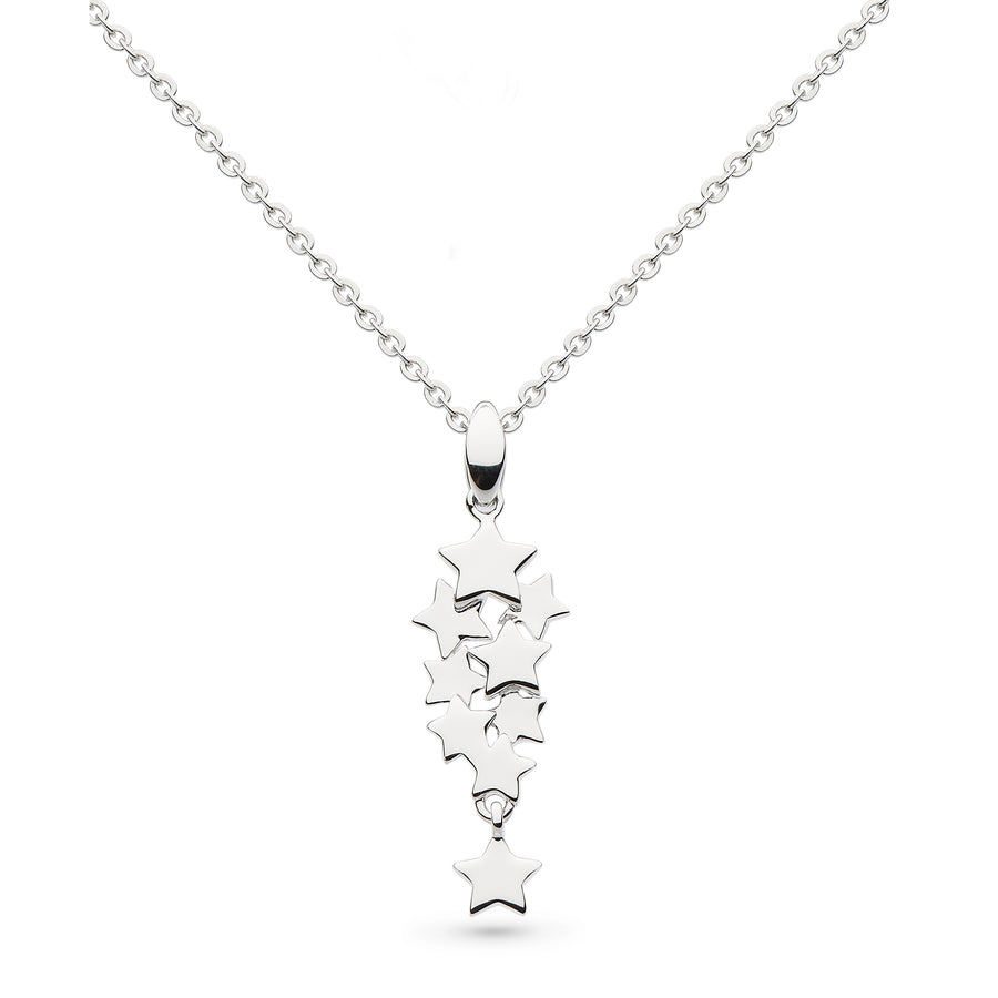 Kit Heath Sterling Silver 'Stargazer' Micro Cluster Necklace