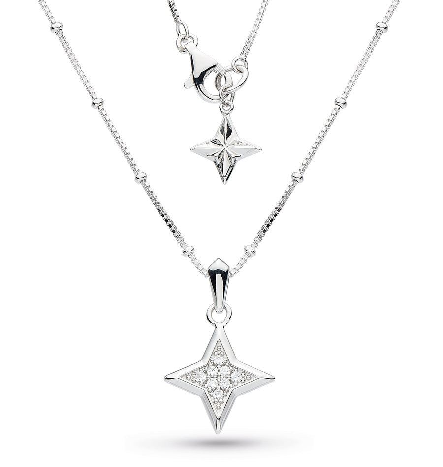 Kit Heath Sterling Silver 'Empire Astoria' Stardust Necklace