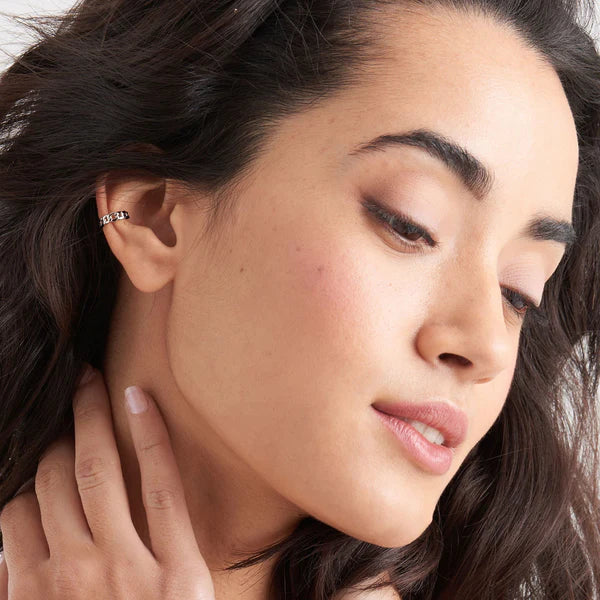 Ania Haie Sterling Silver Curb Chain Ear Cuff