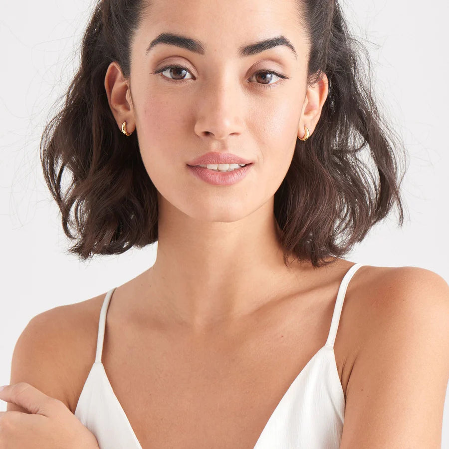 Ania Haie Gold Huggie Hoop Earrings