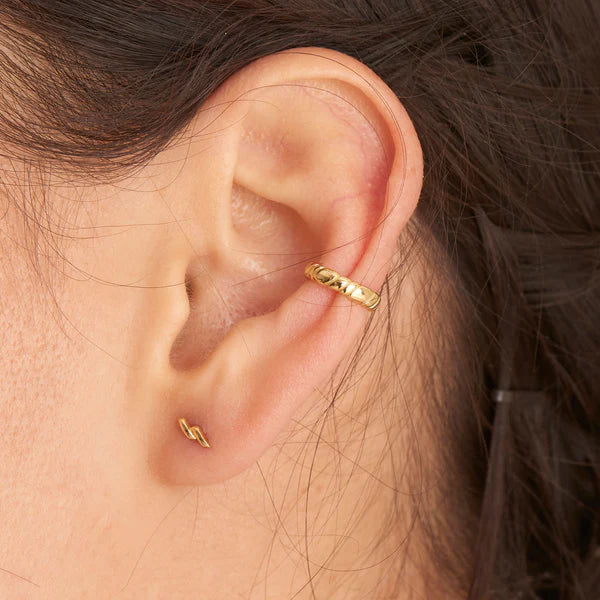 Ania Haie Gold Smooth Twist Ear Cuff