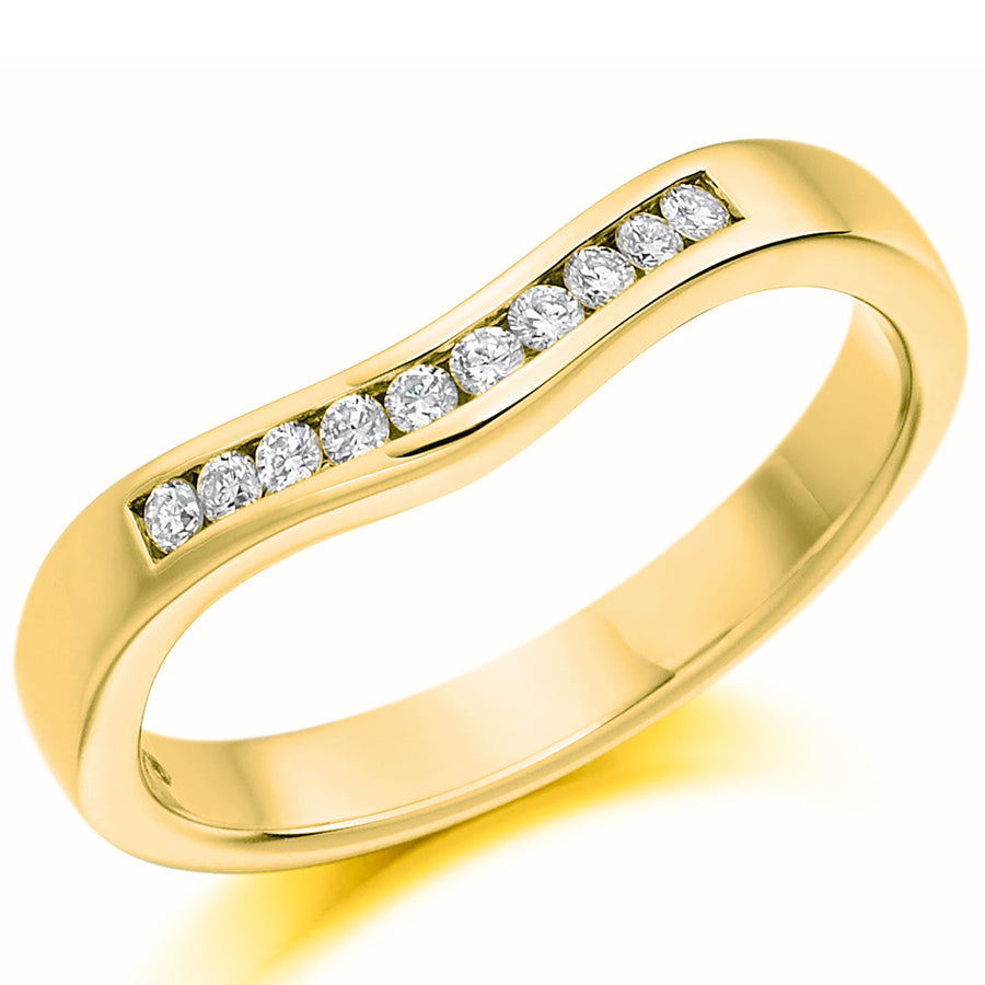 Diamond Wishone Channel Set Wedding Ring