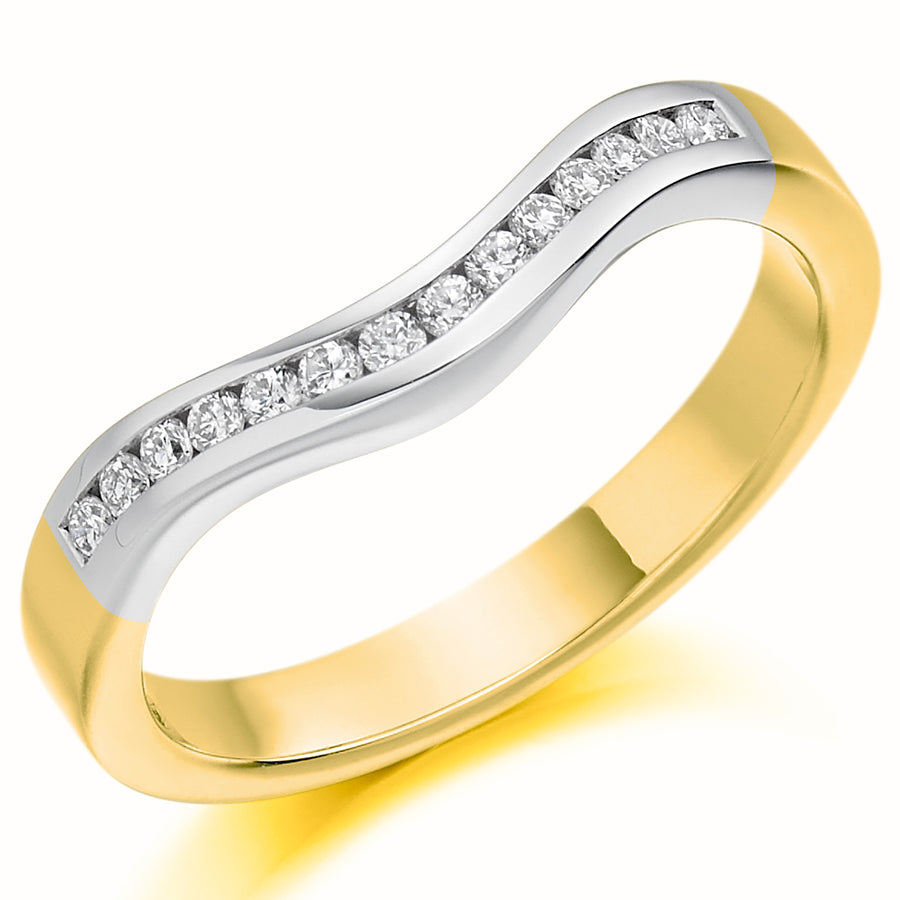 Diamond Wishone Channel Set Wedding Ring