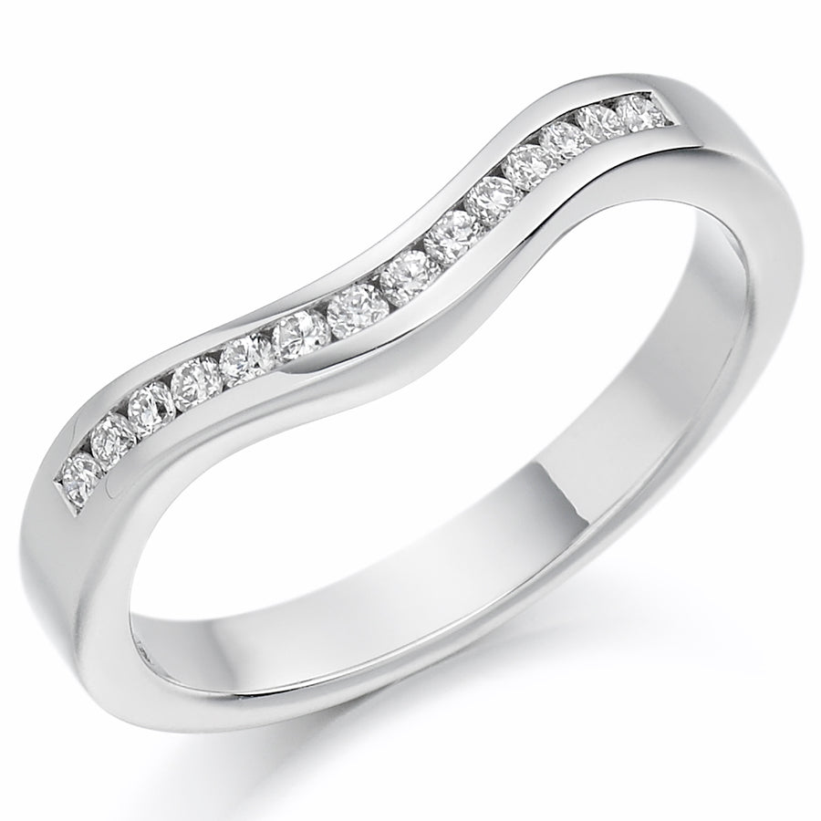 Diamond Wishone Channel Set Wedding Ring