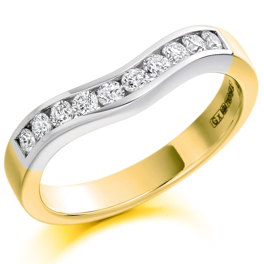 Diamond Wishone Channel Set Wedding Ring