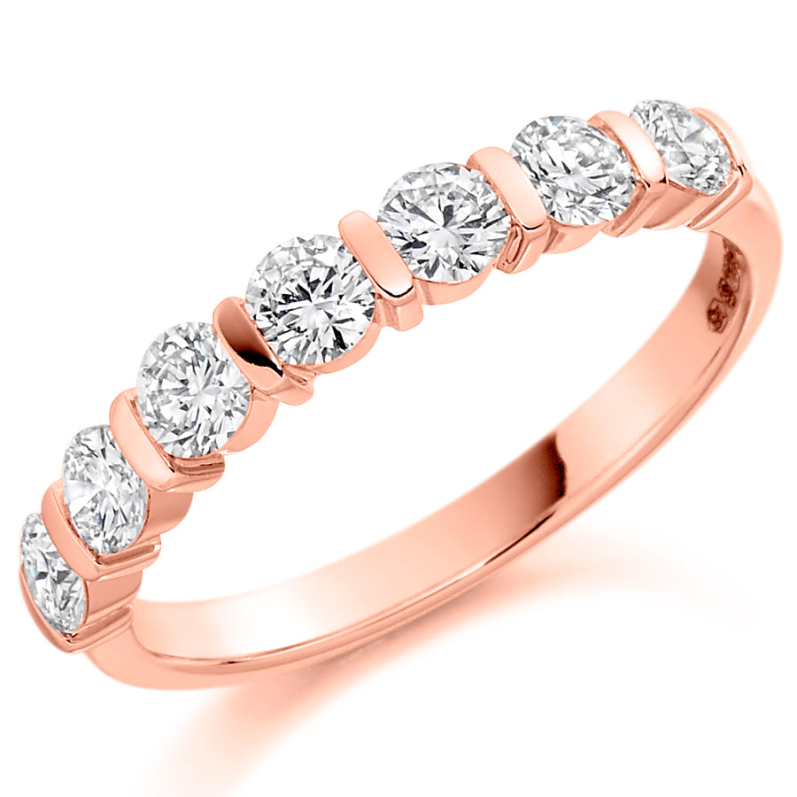 Diamond Bar Set Wedding Ring