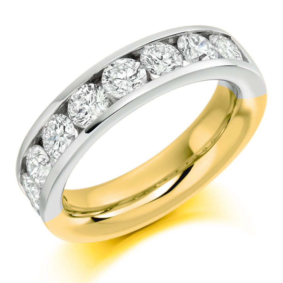 Diamond Channel Set Wedding Ring