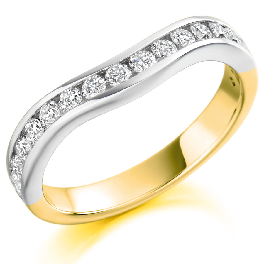 Diamond Wishone Channel Set Wedding Ring