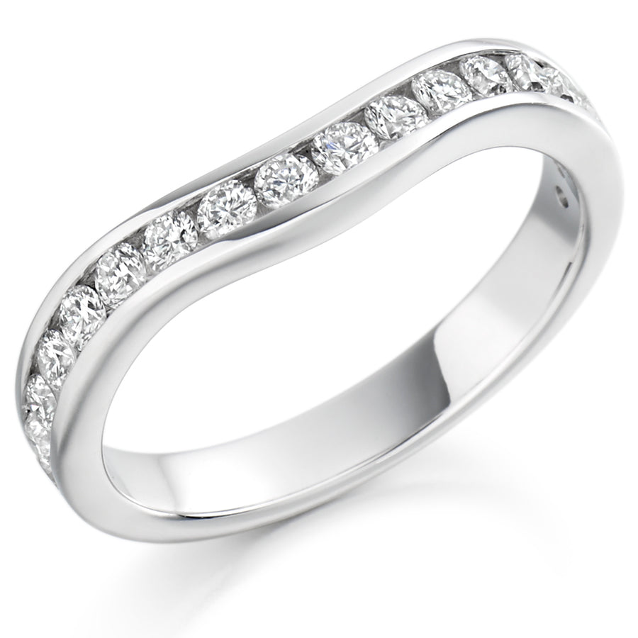 Diamond Wishone Channel Set Wedding Ring