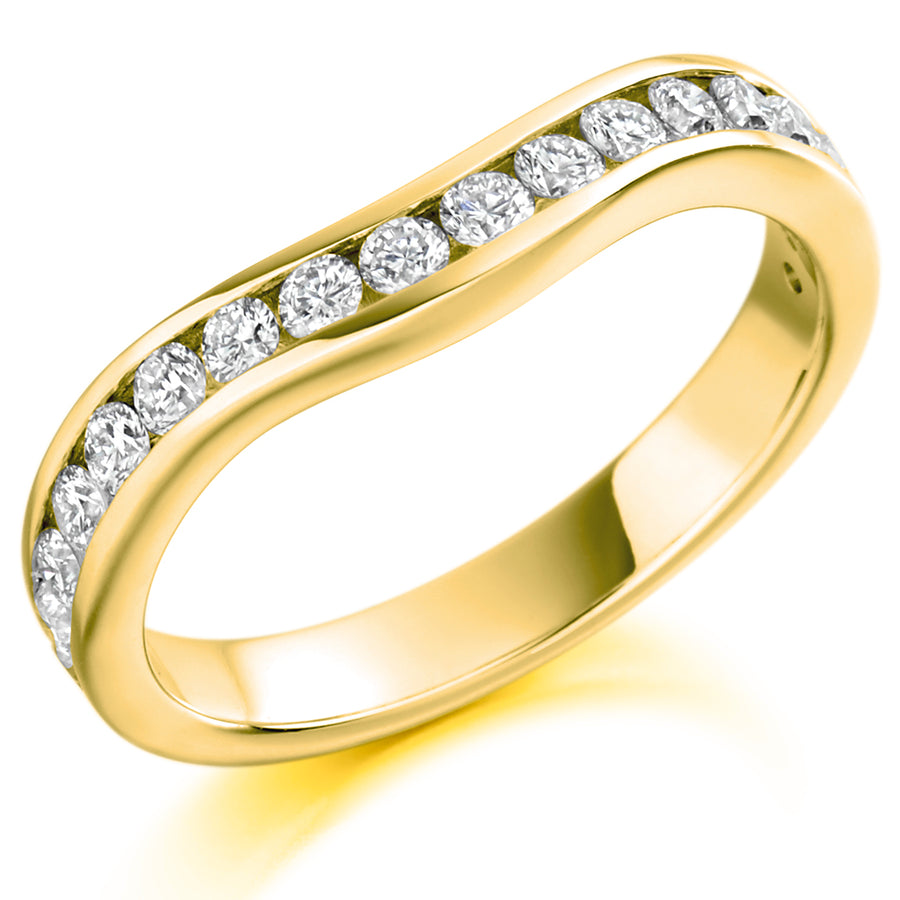 Diamond Wishone Channel Set Wedding Ring