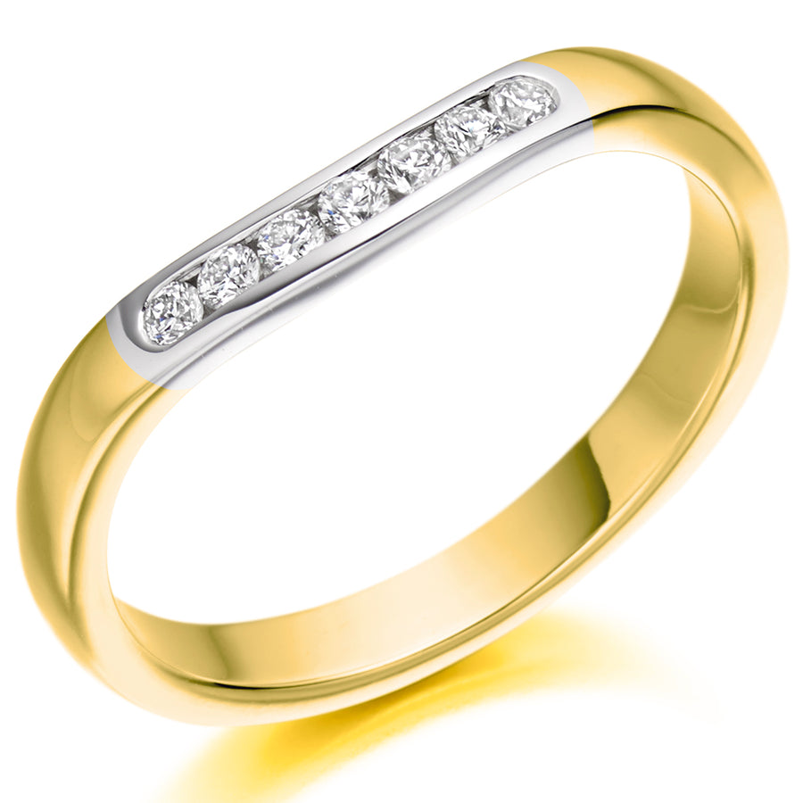 Diamond Wishone Channel Set Wedding Ring