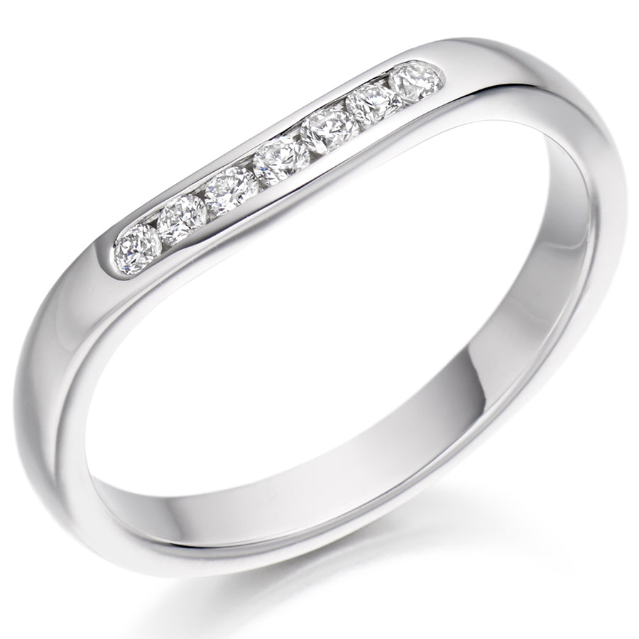Diamond Wishone Channel Set Wedding Ring