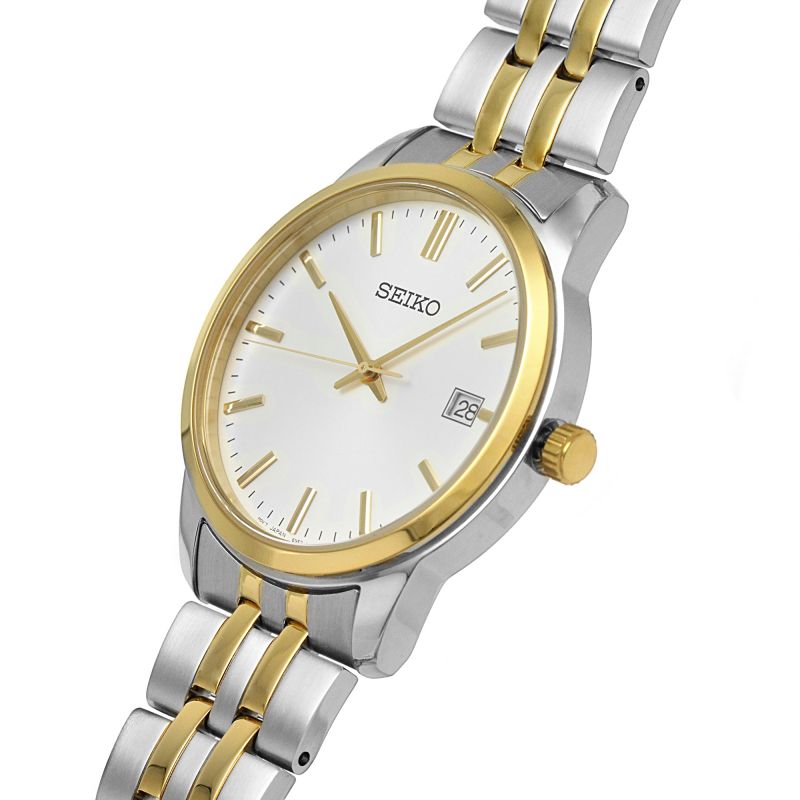Seiko Gents Two-Tone Round Dial Watch