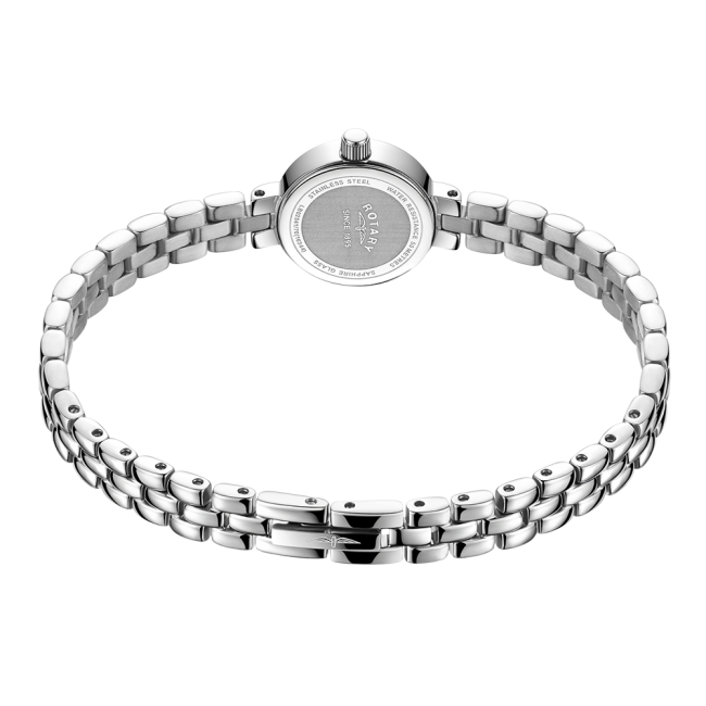 Rotary Ladies Petite Stainless Steel Bracelet Watch