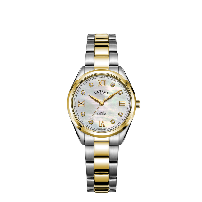 Rotary Ladies Two Tone 'Diamond' Bracelet Watch