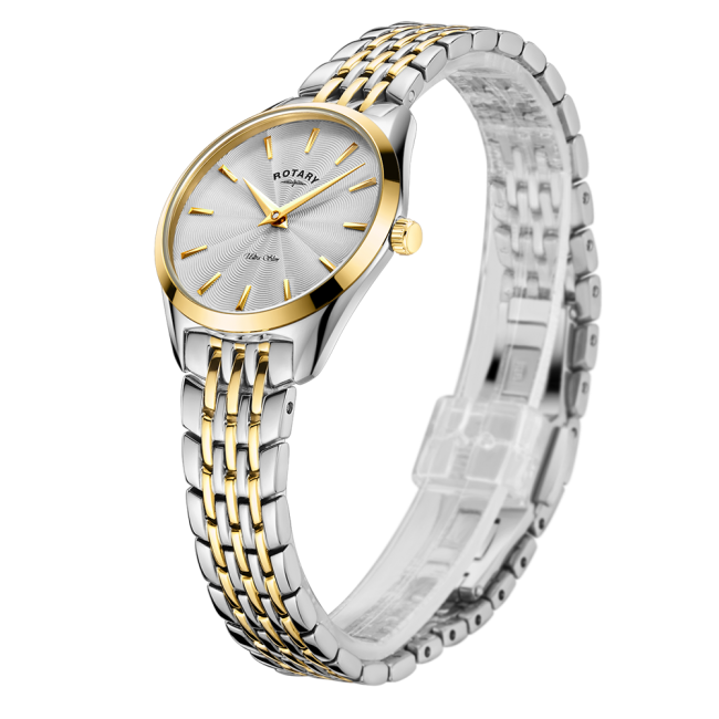 Rotary Ladies Two-Tone 'Ultra-Slim' Watch