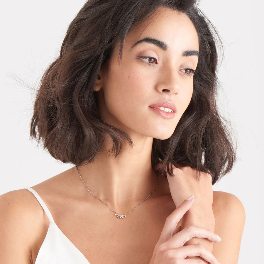 Ania Haie Sterling Silver CZ Necklace