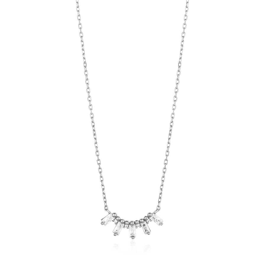 Ania Haie Sterling Silver CZ Necklace