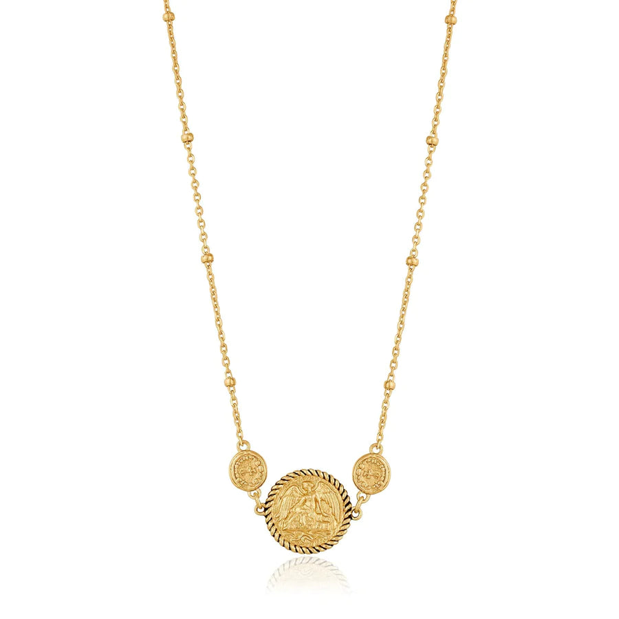 Ania Haie Gold Winged Goddess Necklace