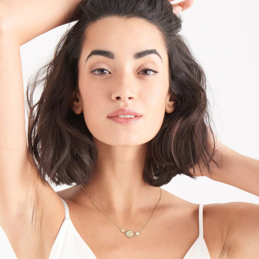 Ania Haie Gold Winged Goddess Necklace