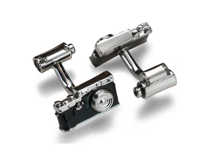 Babette Wasserman Retro Camera Cufflinks