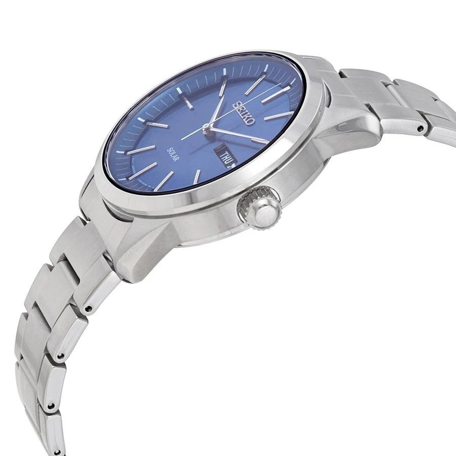 Seiko Gents Blue Dial Solar Watch
