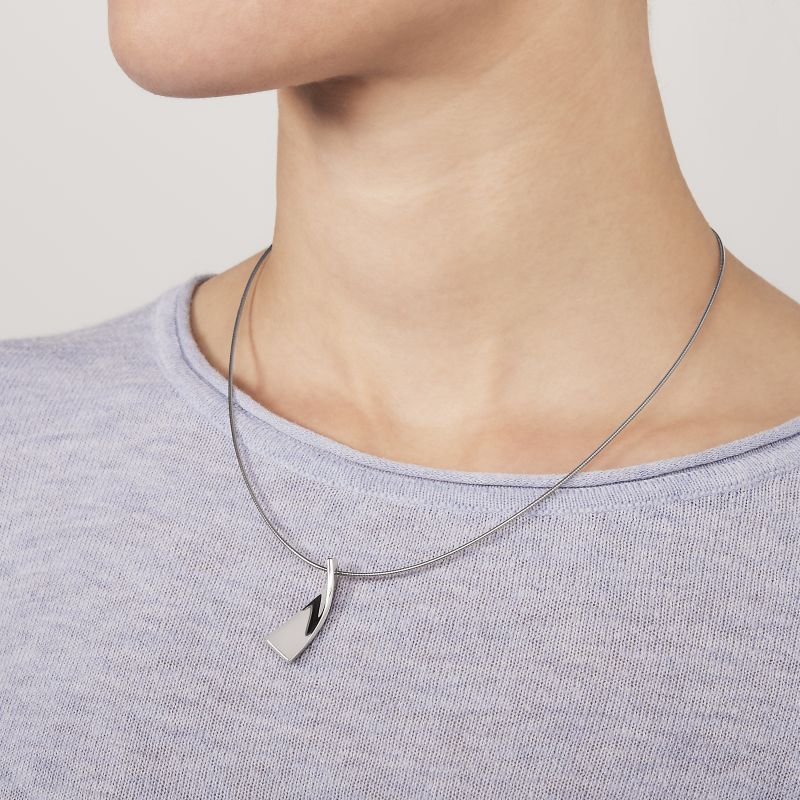 Skagen Steel Twist Pendant