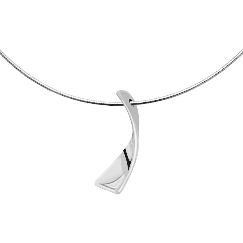 Skagen Steel Twist Pendant