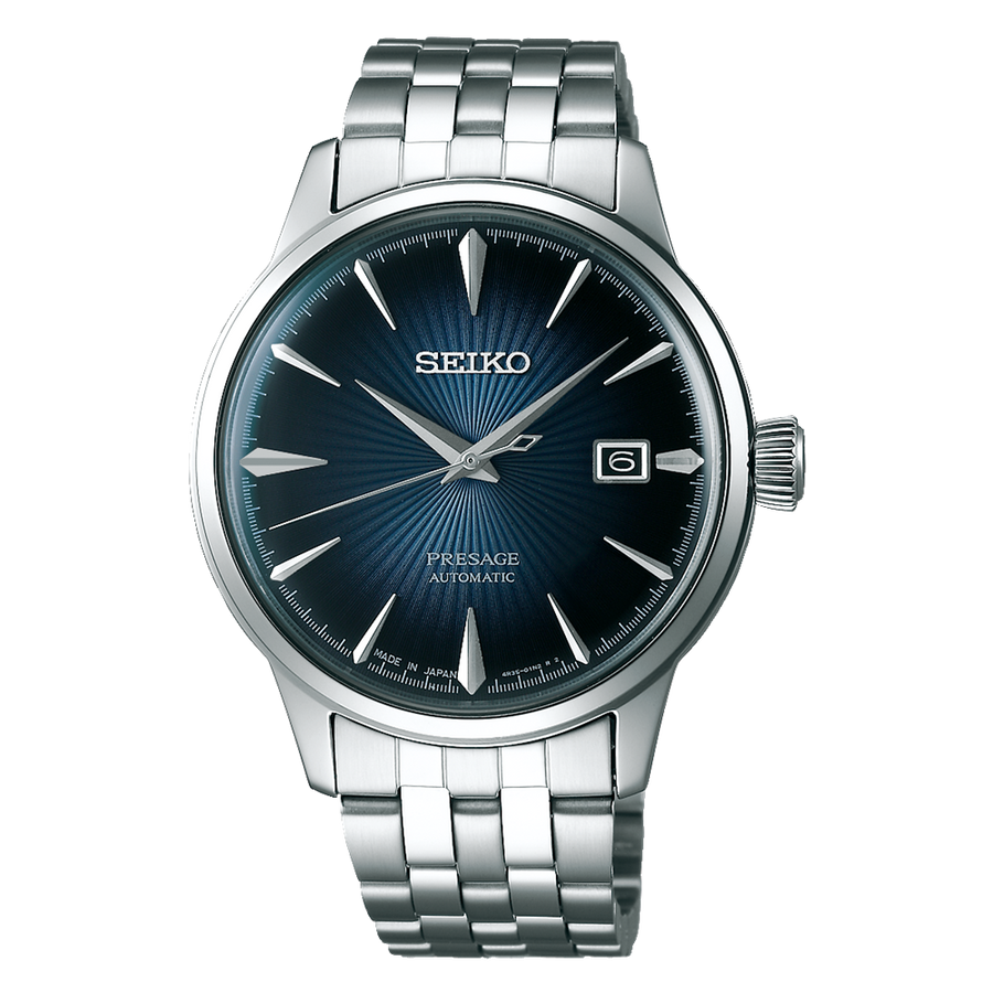 Seiko Gents Blue Presage Automatic Watch