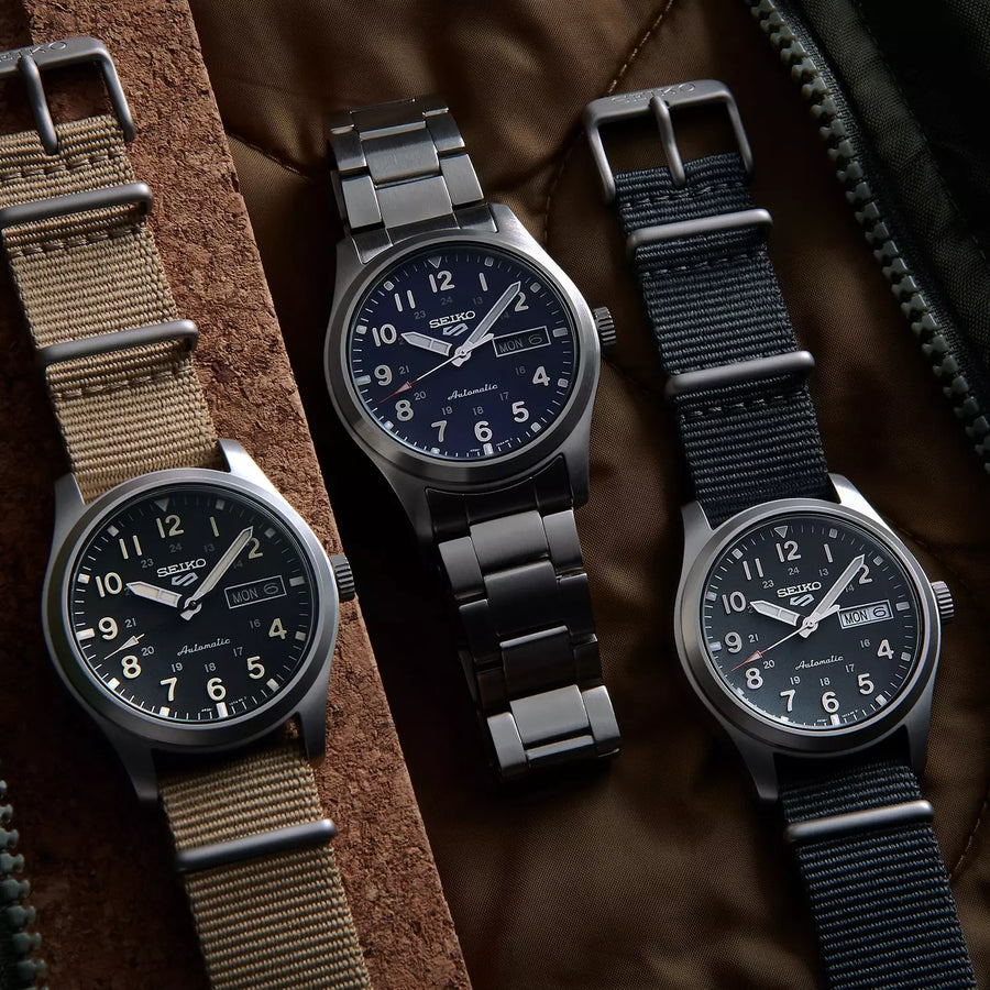 Seiko Gents Automatic Field Sports Style Watch